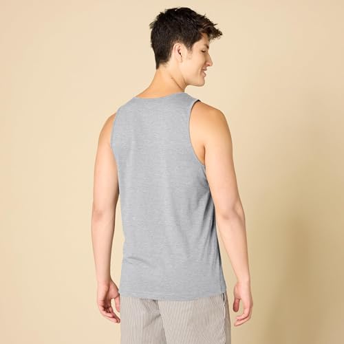 Image of Amazon Essentials Men's Regular-Fit Sleeveless Tank Tops