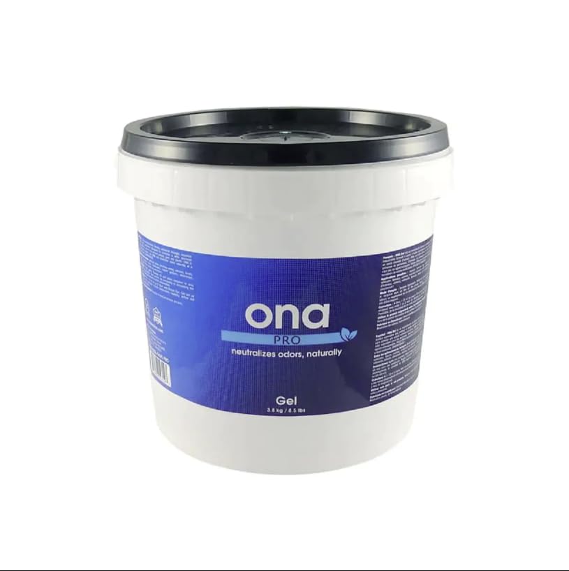 GROWMANIA Neutralizador de Olores ONA Block 3,8 kg Pro - Eliminador de Olores - Purificador Mal Olor en Formato Gel