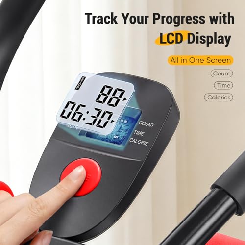 Image of NEWBULIG Ab Machine, Abs Workout Equipment for Home Gym, Adjustable Ab Trainer Machine for Stomach Workout, Foldable Abdominal Trainer