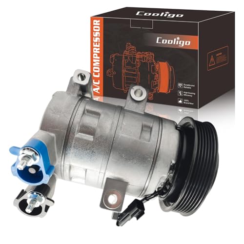 CO11332C Air Conditioning AC Compressor with Clutch Compatible with Ford Escape 2008-2012, Mazda Tribute & Mercury Mariner 2008-2011, 2.3L 2.5L