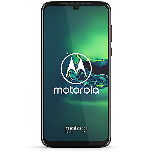 Motorola Moto G8+ Plus (64GB, 4GB) 6.3", Snapdragon 665, 48 MP Camera, 4000mAh Battery, Dual SIM GSM Unlocked (at&T/T-Mobile/MetroPCS/Cricket/H2O) XT2019-2 - International Version (Red, 64 GB)