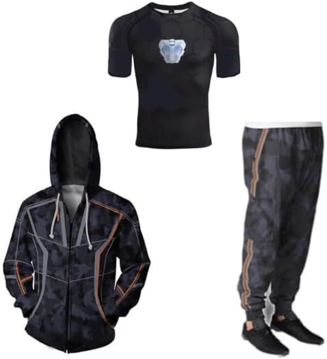 [GenericBrands] バーサービス株式会社アベンジャーズ インフィニティ・ウォー アイアンマン トニー・スターク 上下セッ