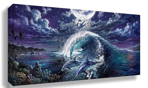 Peinture Diamant Adulte Anti-Stress, Kit Mosaïque Grand Format 5D