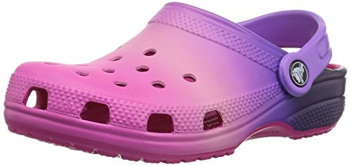 Crocs Unisex Classic Ombre Clog K , pink ombre , C4 M US Toddler