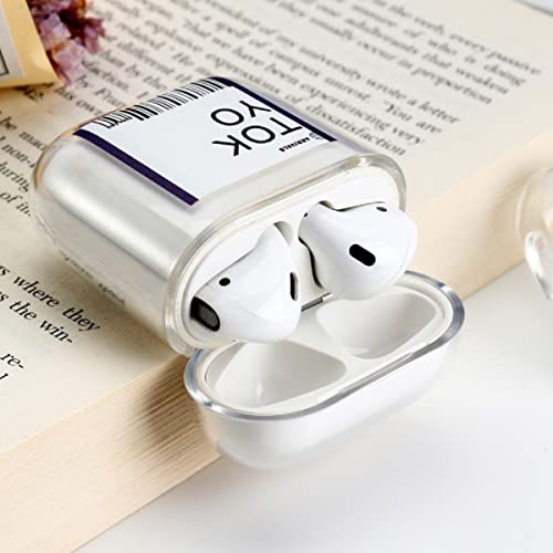 City Name Headphone Case, Hard Case for Airpods 1st Gen 2nd Generation, Headphone Protective Case with Various City Names - Image 4