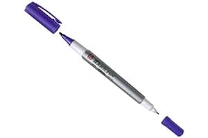 COLOR PROD AMERICA Identi-Pen, Fine/Extra-Fine Tips, Waterproof, Low-Odor, Blue (SAK44102)