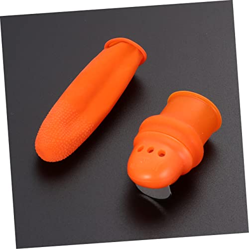 MARMERDO 1 St Voor Het Snijden Van Groenten Schaap Beeld Gereedschap Vingersnijder Voor Het Oogsten Van Planten Siliconen Duimmes Multi Tool Vinger Mes Duimbeschermer Fruit Accessoires - Image 8