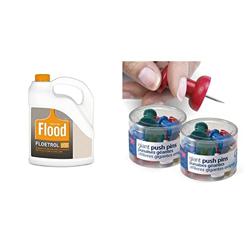 Flood Floetrol Additive and Officemate Push Pins