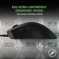 Razer DeathAdder V2 Mini Gaming Mouse - 62g Lightweight, 8500 DPI, Chroma RGB, 6 Buttons