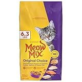 Meow Mix Original Choice Dry Cat Food, 6.3 Pound...