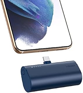 VEGER 5000mAh Mini Power Bank,20W Fast Charging Portable Charger USB C Battery Pack Compatible with USB C Phones Samsung Huawei Pixel and More