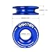 WOOTON Snatch Recovery Ring 66,000 lbs Aluminum,Snatch Block Ring Pulley for Soft Shackle ATV UTV SUV Truck Off-Road Vehicle Towing Rcovery (Blue)