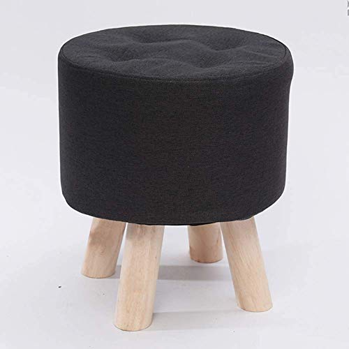 Collic Pisos Taburetes Taburete de Estufa de Estufa de Madera Sólida Tela de Taburete de Mesa de Mesa Multifunción Sábana de Almacenamiento de Taburete de Almacenamiento de Sofá Cambio de Calzado Y Du