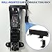 Wall Mount Floor Jack Stand Rack Organizer, Car Hydraulic Trolley Jack Stands Holder Mount Brackets Jack Stands Wall Storage Rack Tower Racing Trailer Accessories Tool