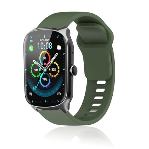 Correa de silicona para STECEi S68 Smartwatch verde miniatura 1