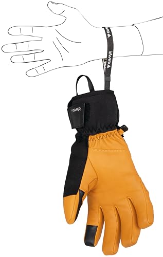 Guante G Blizzard térmico e impermeable guantes de montaña negros 6
