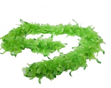 Green Saint Patrick's Day boa para adultos (acessório de fantasia)