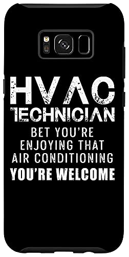 Galaxy S9 HVAC Technician Funny HVAC Tech Case