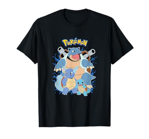 Pokémon - Squirtle Evolution T-Shirt
