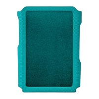 AGPTEK Etui Rigide En Matériel EVA Pour Dictaphone Numérique Et Mp3, Housse De Protection Anti-Choc Et Etanche Pour Ranger Et Protéger Mp3/Ecouteurs(Compatible Avec Grand Ecran MP3 De 2.4 Pouces)-Bleu