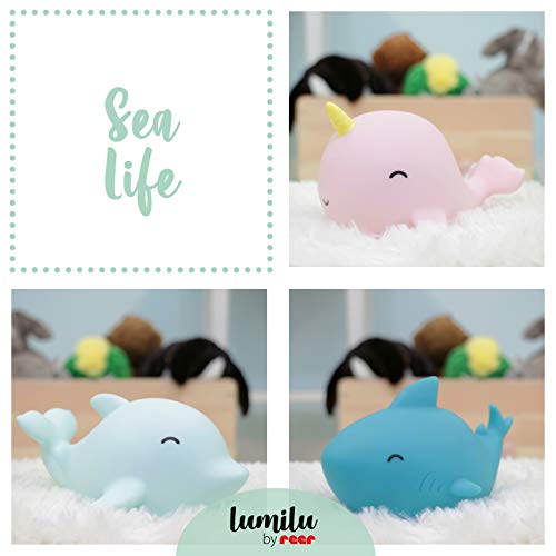 Reer lumilu Sea Life Dolphin, luce notturna a