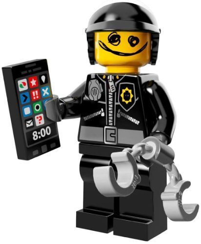 The Lego Movie Bad Cop Good Cop Minifigure Series 71004 by LEGO