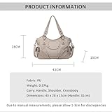 Zoom IMG-1 wanwen borsa city con rivetti Zoom IMG-1 wanwen borsa city con rivetti