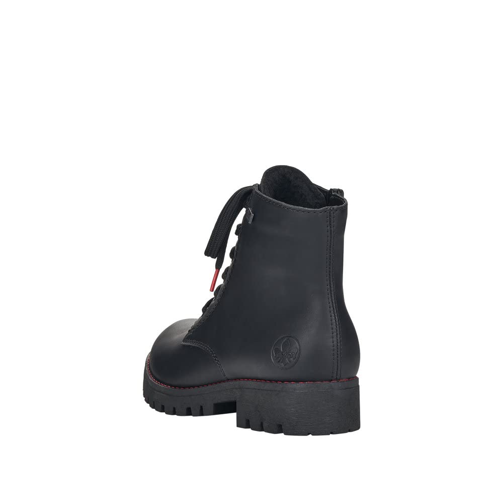 Rieker Damen Stiefel, Frauen Schnürstiefel,riekerTEX