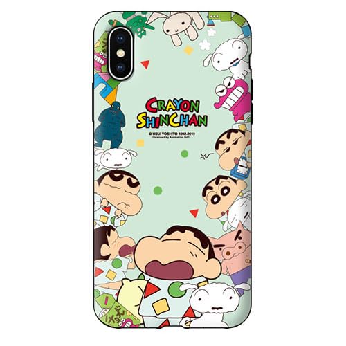 iPhone16 p P[X N񂿂 񂿂 p^[ TPU+PC 2d\ n[h P[X y{z Crayon Shinchan Character Armor S1 Case X}zP[X X}zJo[ ACtH 16 