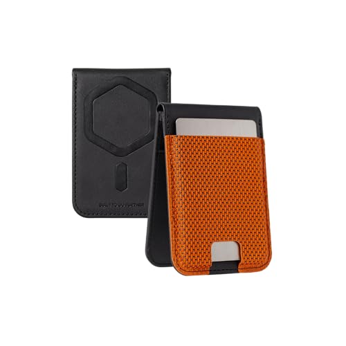 Image of Urban Armor Gear (UAG Metropolis Magnetic Wallet, RFID Blocking, Holds Up to 6 Cards, Built-in Kickstand, Magnetic Phone Wallet Compatible with iPhone & Galaxy Phones, PU Vegan Leather