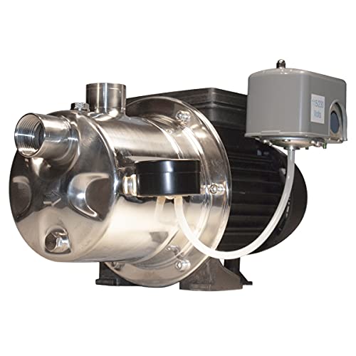 Burcam 506518SS 3/4 Hp Stainless Steel Shallow Well Jet Pump thumb #2