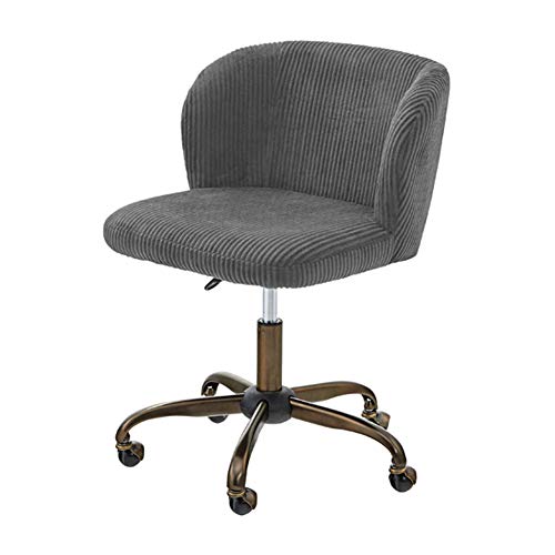 東谷 グレー 幅55×奥行き56×高さ71-80×座面高43-52cm ロール デスクチェア ROL-300GY