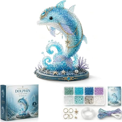 Mythical Ocean DIY Bead Kit for Beginners, 3D Beaded Animal