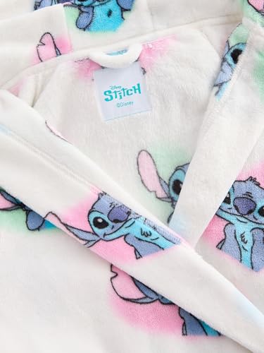 NEXT Mädchen Bademantel Lilo und Stitch White/Pink/Blue 146-152