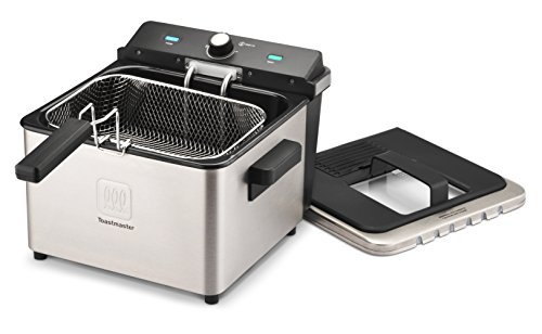 Toastmaster TM-168DF Deep Fryer, 4 Liter, Stainless Steel/Black - Thumbnail 2