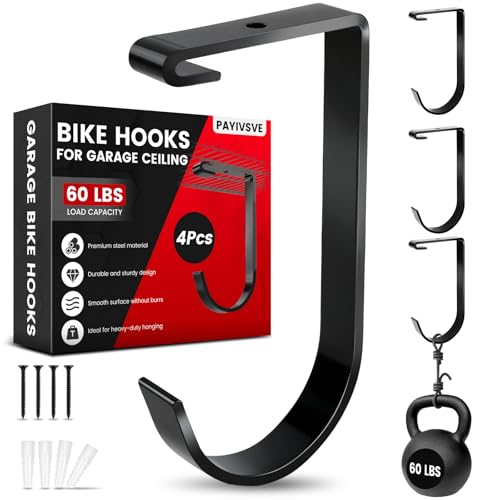 Payivsve Bike Hooks for Garage Ceiling Mount Rack, Add on