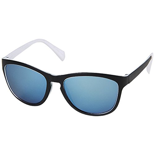 Chic-Net Lunettes de Soleil Enfant Miroir 400 UV œil de Chat coloré Sangle Noir, CH-V-1225-we – vue 2