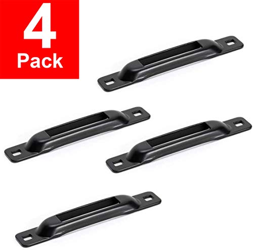 E Track Single Slots Tie Down Anchors E-Track Rail System Accessories for E Track Ratchet/Cam Straps | Secure Motorcycles, Cargo Loads, Bike, Boats on Docks Trailers, Pickups, Vans, Trucks