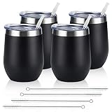 Lifecapido 4 Pack 12oz Tumblers