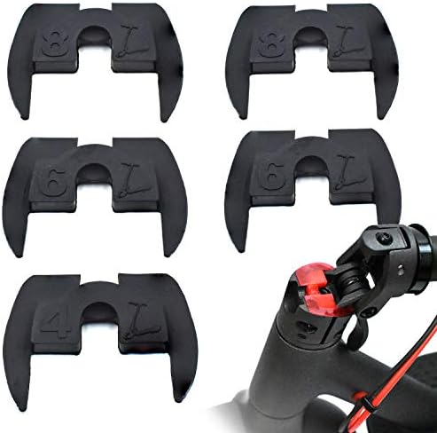myBESTscooter - 6 Piece Rubber Vibration Dampers For Xiaomi M365 1S 3 Essential Pro 2 Avoid Damping Rubber Electric Scooter Replacement Part Accessory