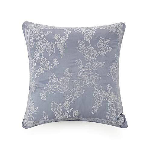 Jessica Simpson Alessia Comforter Set, Full Queen, Gray #TOP2