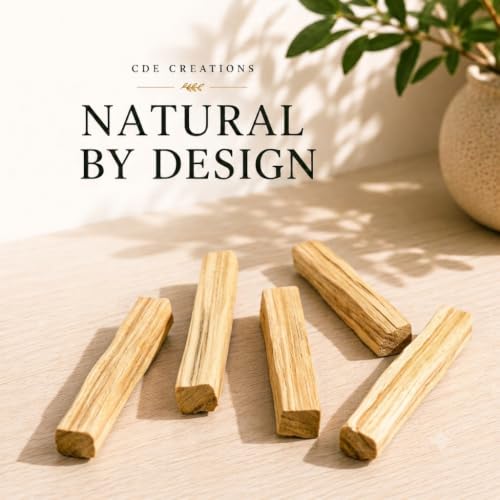 60 Premium Palo Santo Sticks, Wild Harvested Holy Wood for Smudging by CDE CREATIONS - Image 4