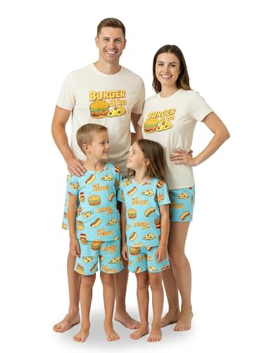Image of PATPAT Family Matching Short Sleeve Pajama Sets - Perfect for Family Photos & Holiday Celebrations