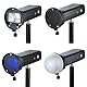 INSSTRO INSSTRO Blitzdiffusor für Speedlite, Blitzzubehör-Set mit Kuppeldiffusor, Wabengitter, Farbgelen, Universal-Montageadapter für Canon, Nikon, Sony, Godox, Neewer, YONGNUO Speedlight