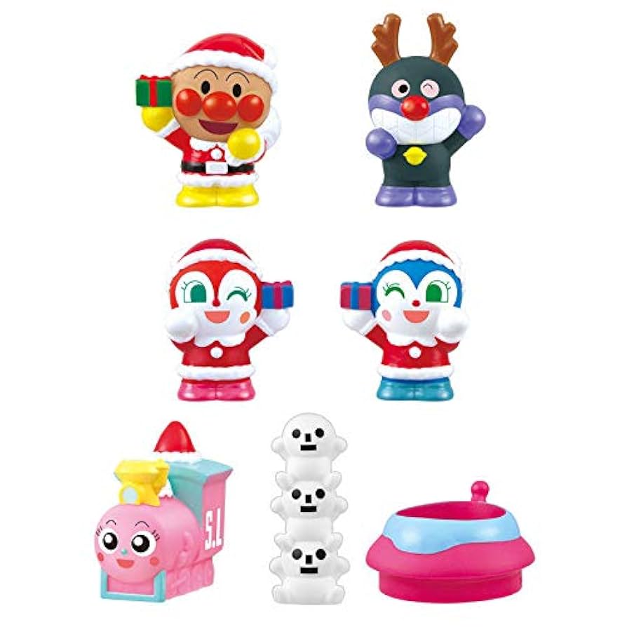 Amazon.co.jp: Atsube Anpanman P64 7 Piece Set (Anpanman