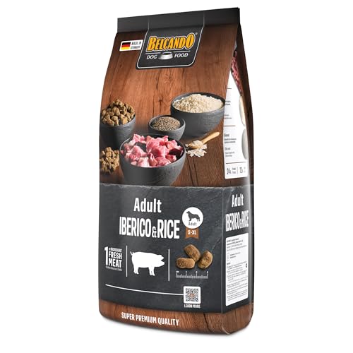 Belcando Adult Iberico & Rice [1 kg] Hundefutter | Trockenfutter für Hunde | Alleinfuttermittel für ausgewachsene Hunde Aller Rassen ab 1… – Ansicht 3