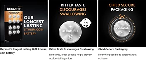 Image of Duracell Lithium 2032 Coin Batteries, 12-Count
