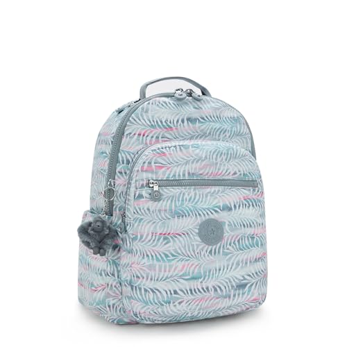 Image of Kipling Women's Seoul Prt 15 inch Laptop Backpack, Durable, Roomy with Padded Shoulder Straps, Built-In Protective Sleeve