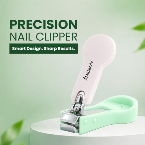 Image of Midazzle Adult Nail Clipper /Cutter and Baby Nail Cutter Combo (Pack of 2 - NA17)