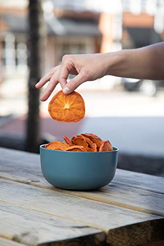 Fruit for Thought Dried Persimmons | Dried Fruit Snack Packs | At Home, Work, or On The Go | Unsweetened Hachiya Persimmon | 12 Ounce Bags Pack of 2